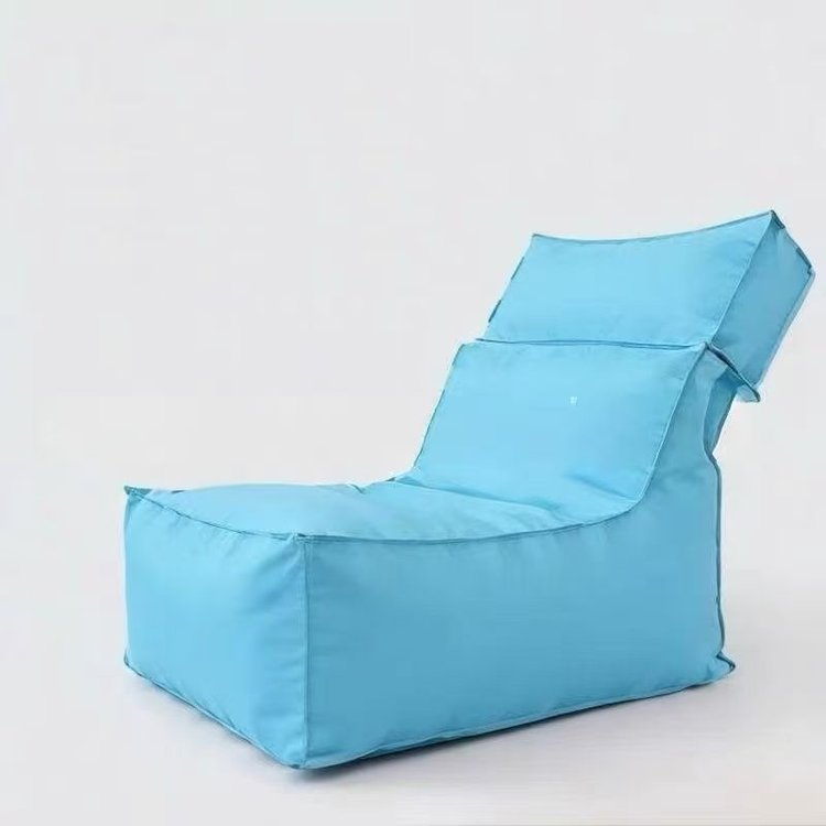 Blue Beach Bean Bag Chair