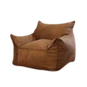Figurine de couverture de chaise de sac de haricots d’intérieur
