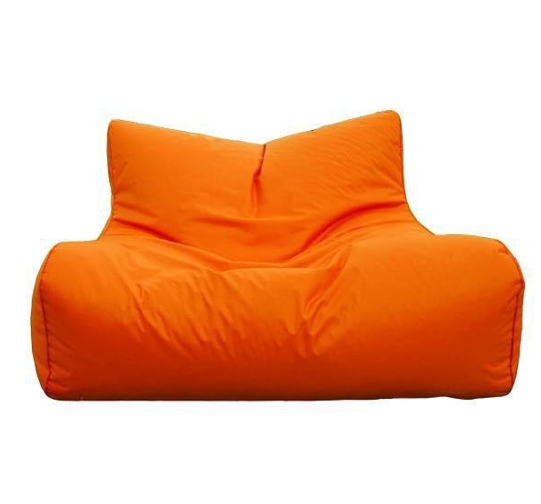 double bean bag bed chair (reclining) detail Double Bean Bag Bed Chair (Reclining) detail