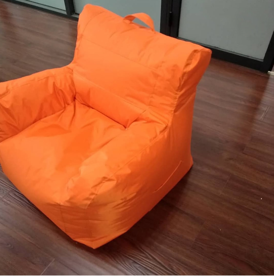 Children Yellow Toddler Bean Bag Chair