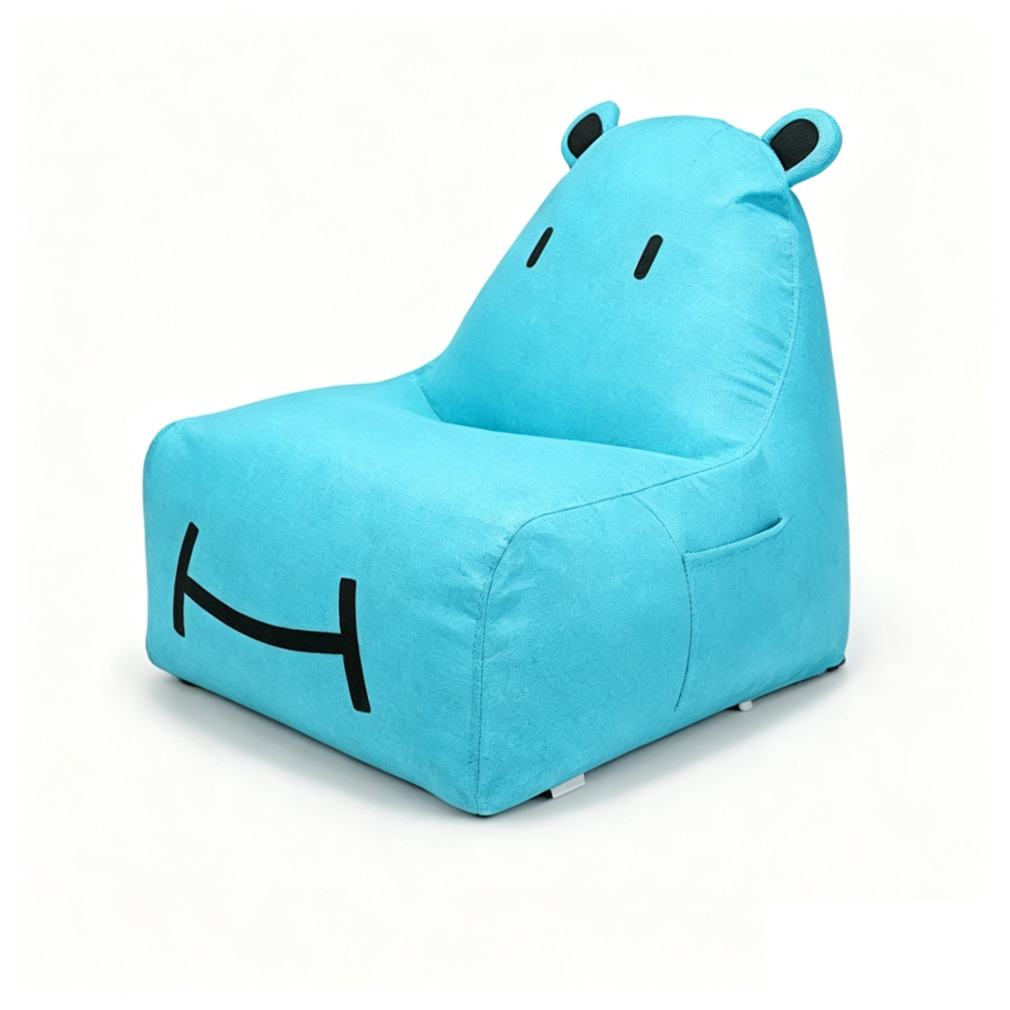 orange bean bag chair terrace & garden