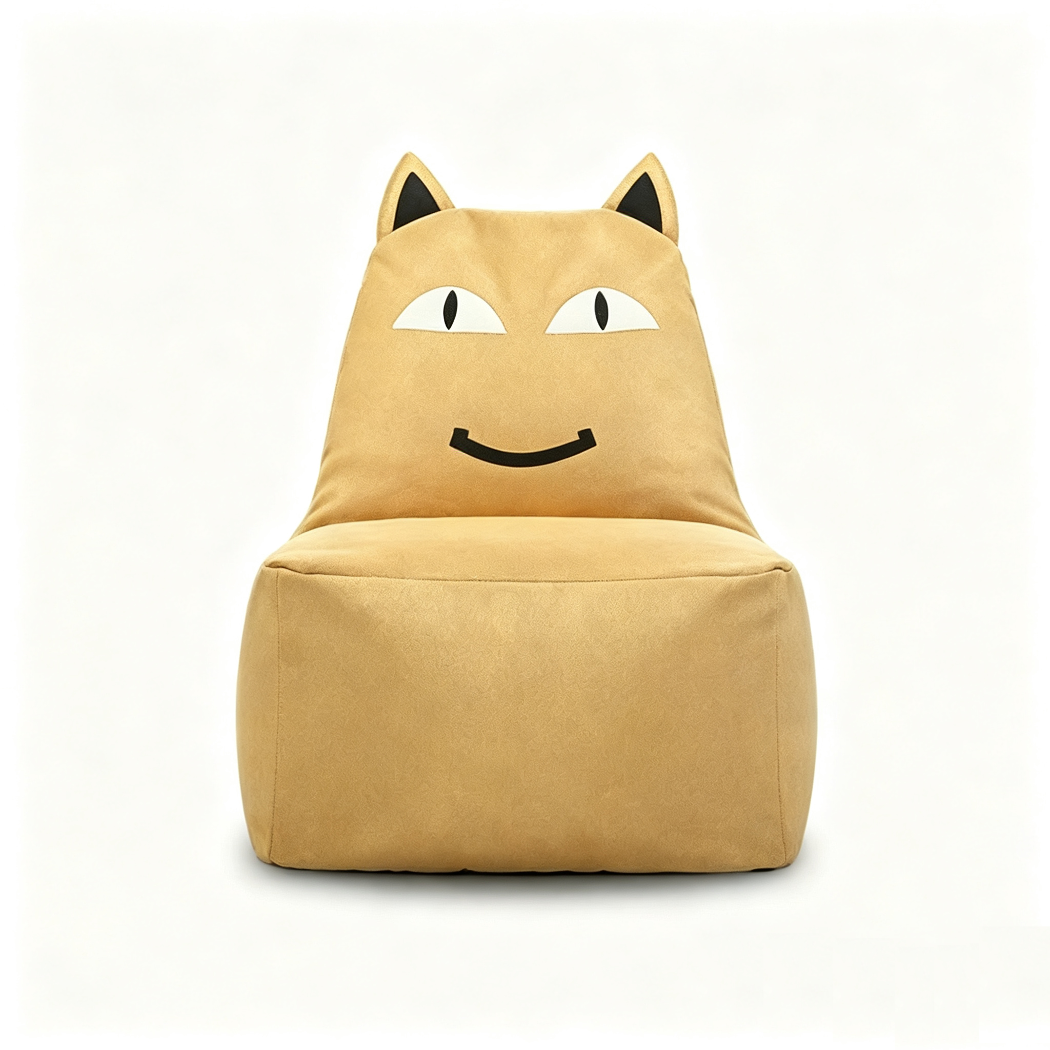 Children Blue Cat Face Children Bean Bag Chair