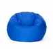 Housse de fauteuil poire d'extérieur bleue