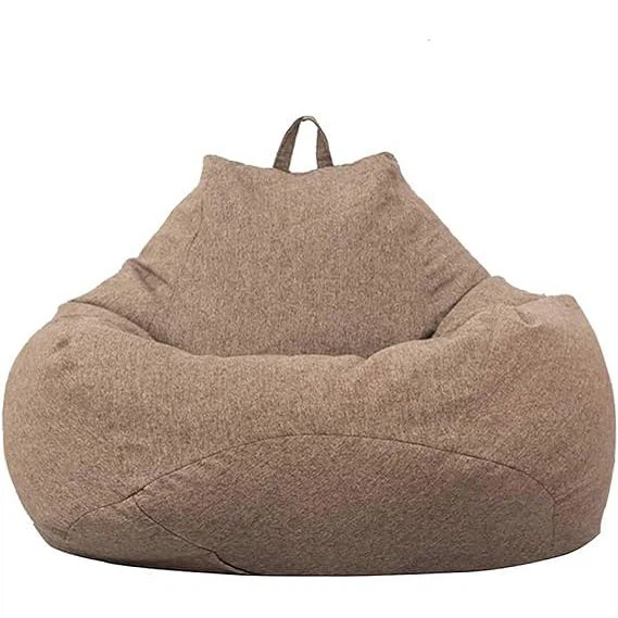Chaise de sac de haricot carré lavable